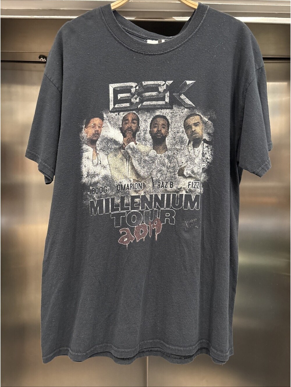 Men’s 2019 Faded B2K Millennium Tour Concert Rap Tee Sz XL